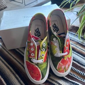 Vans Watermelon Print Frida Kahlo Womens 6